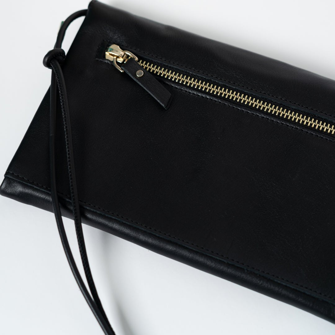 Cute Clutch - Nappa Black - ann kurz