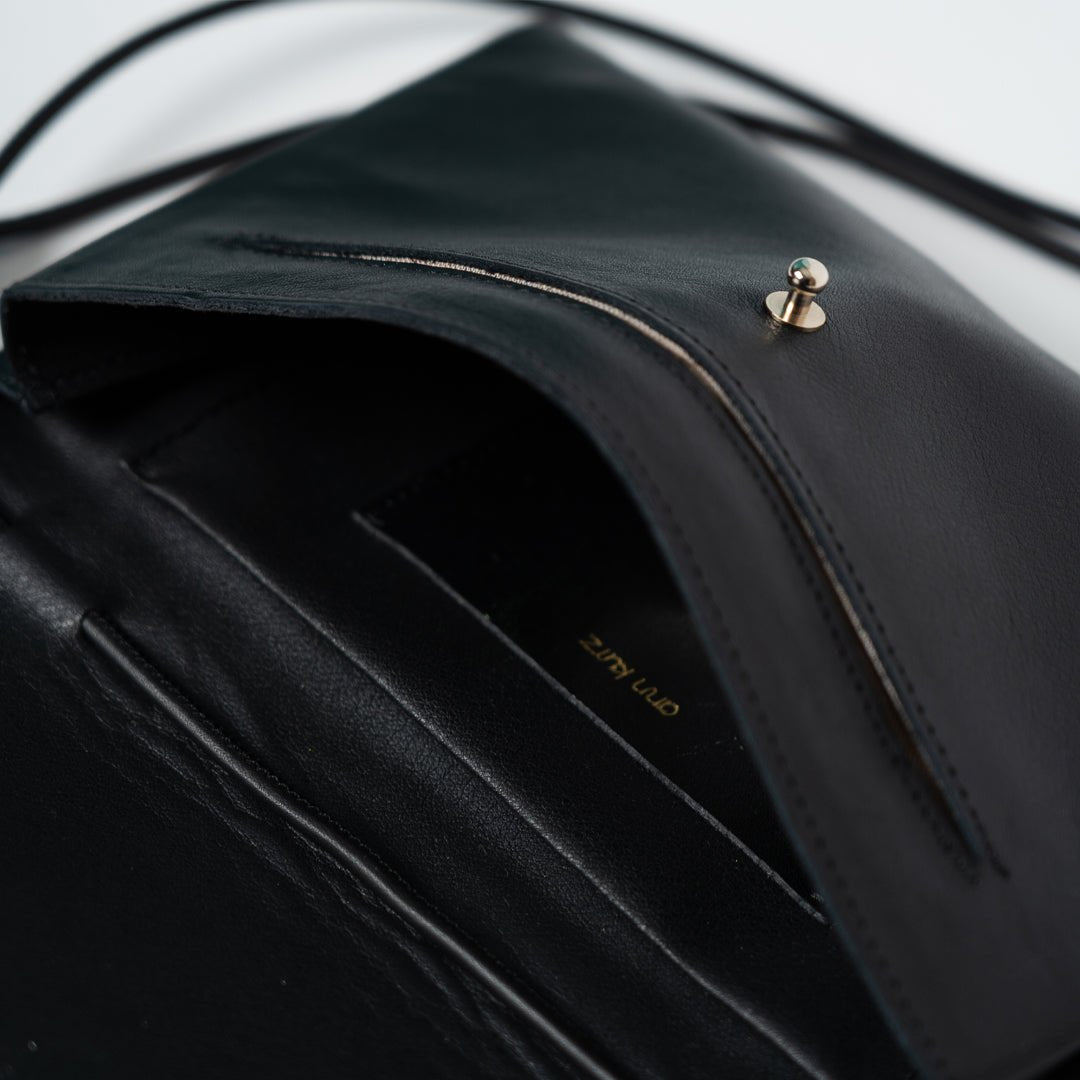 Cute Clutch - Nappa Black - ann kurz