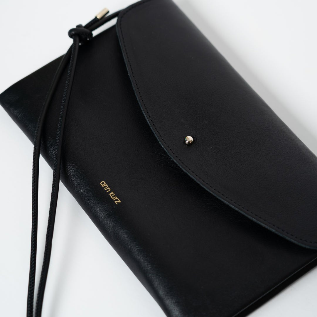 Cute Clutch - Nappa Black - ann kurz
