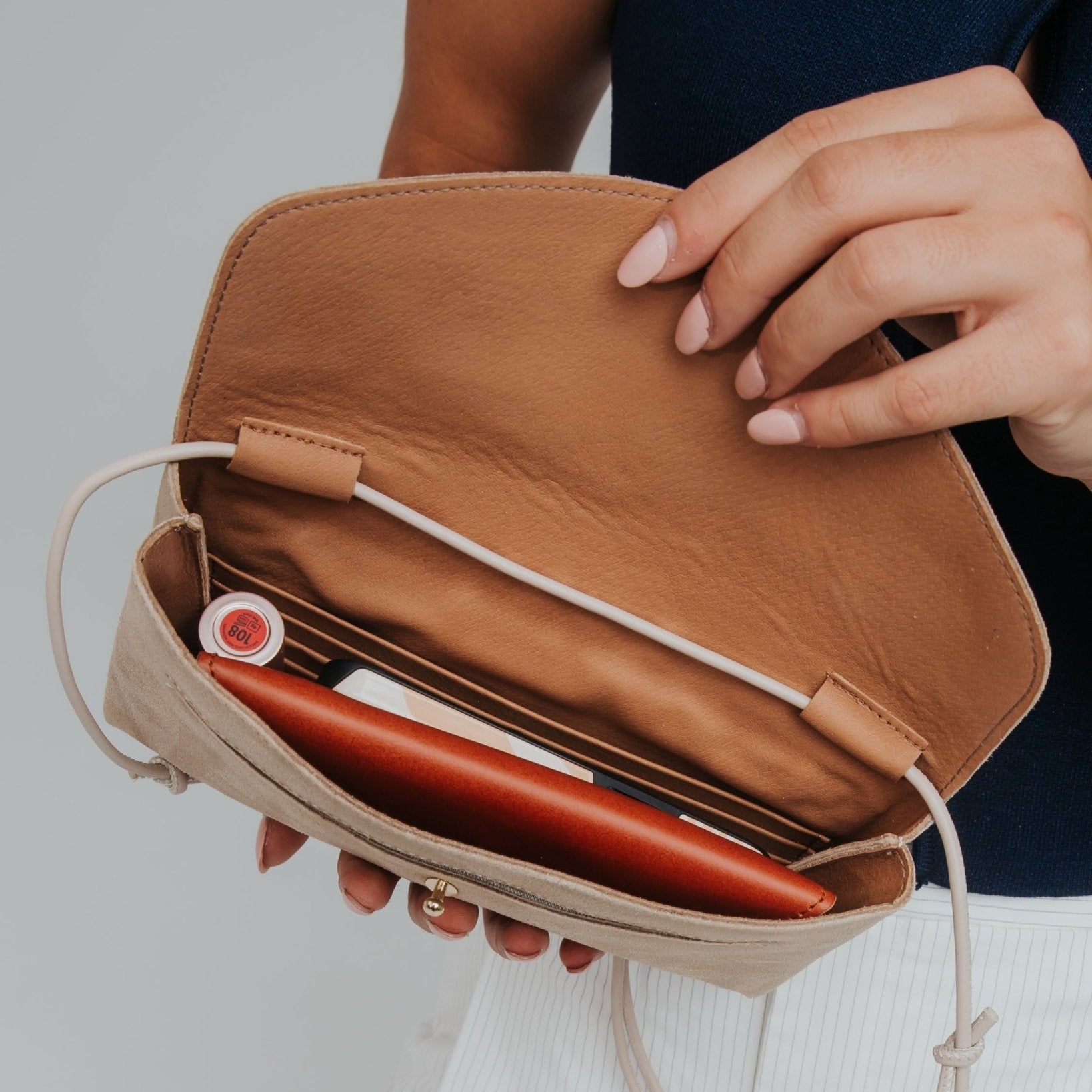 Cute Clutch - Nappa Black - ann kurz