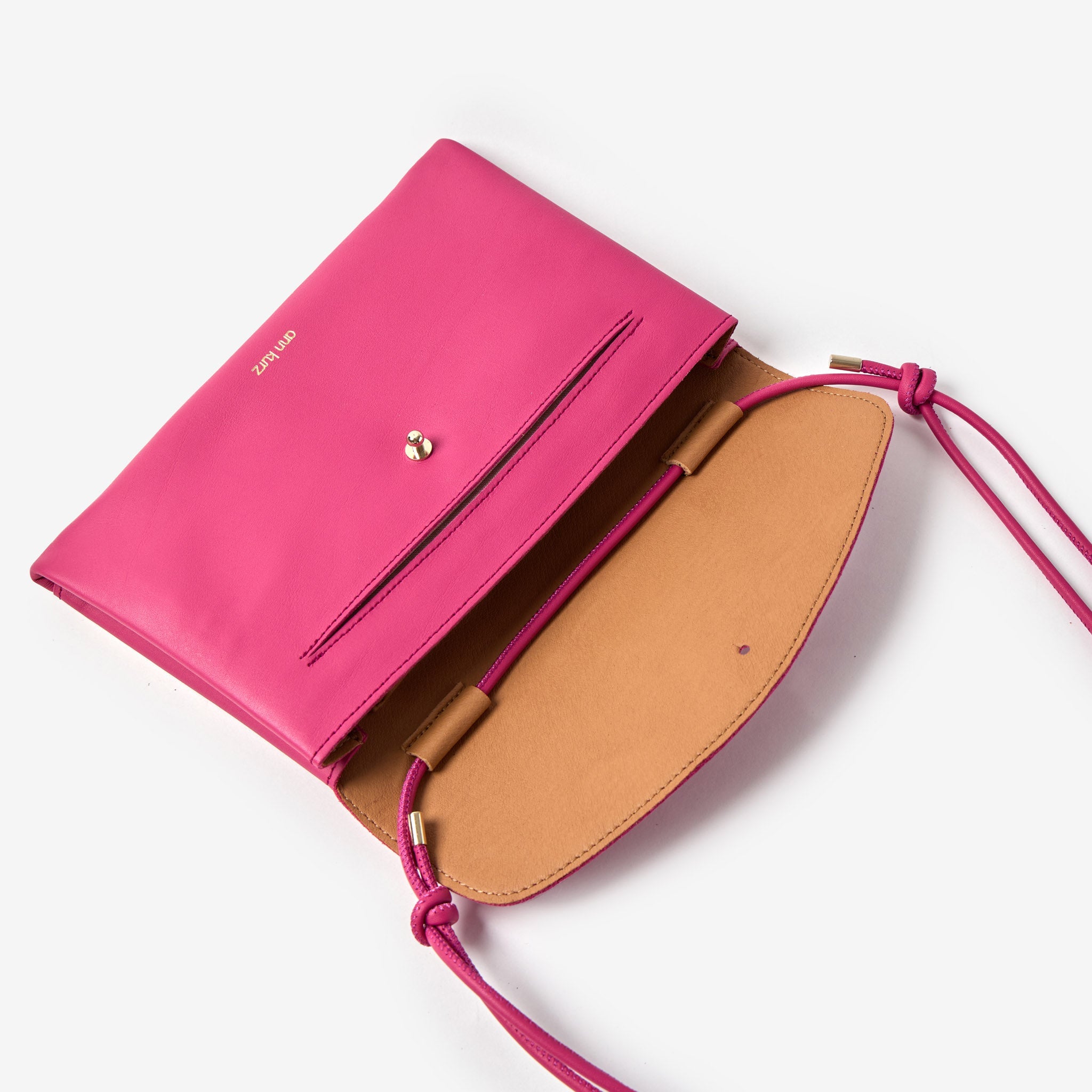 Cute Clutch - Nappa Pink - ann kurz