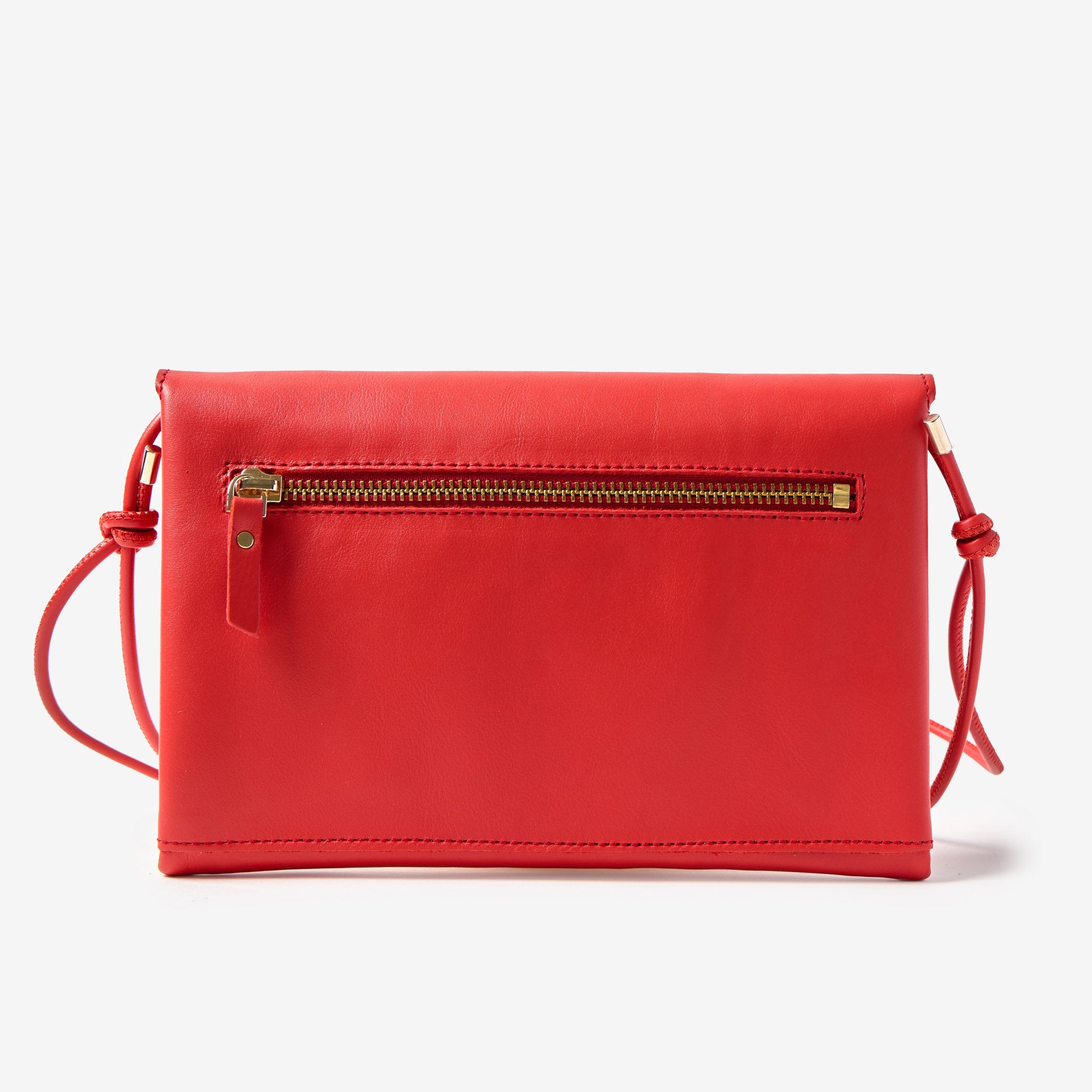 Cute Clutch - Nappa Vermilion Red - ann kurz