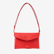 Cute Clutch - Nappa Vermilion Red - ann kurz