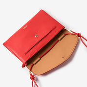 Cute Clutch - Nappa Vermilion Red - ann kurz