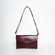 Cute Clutch - Shiny Nappa Burgundy - ann kurz