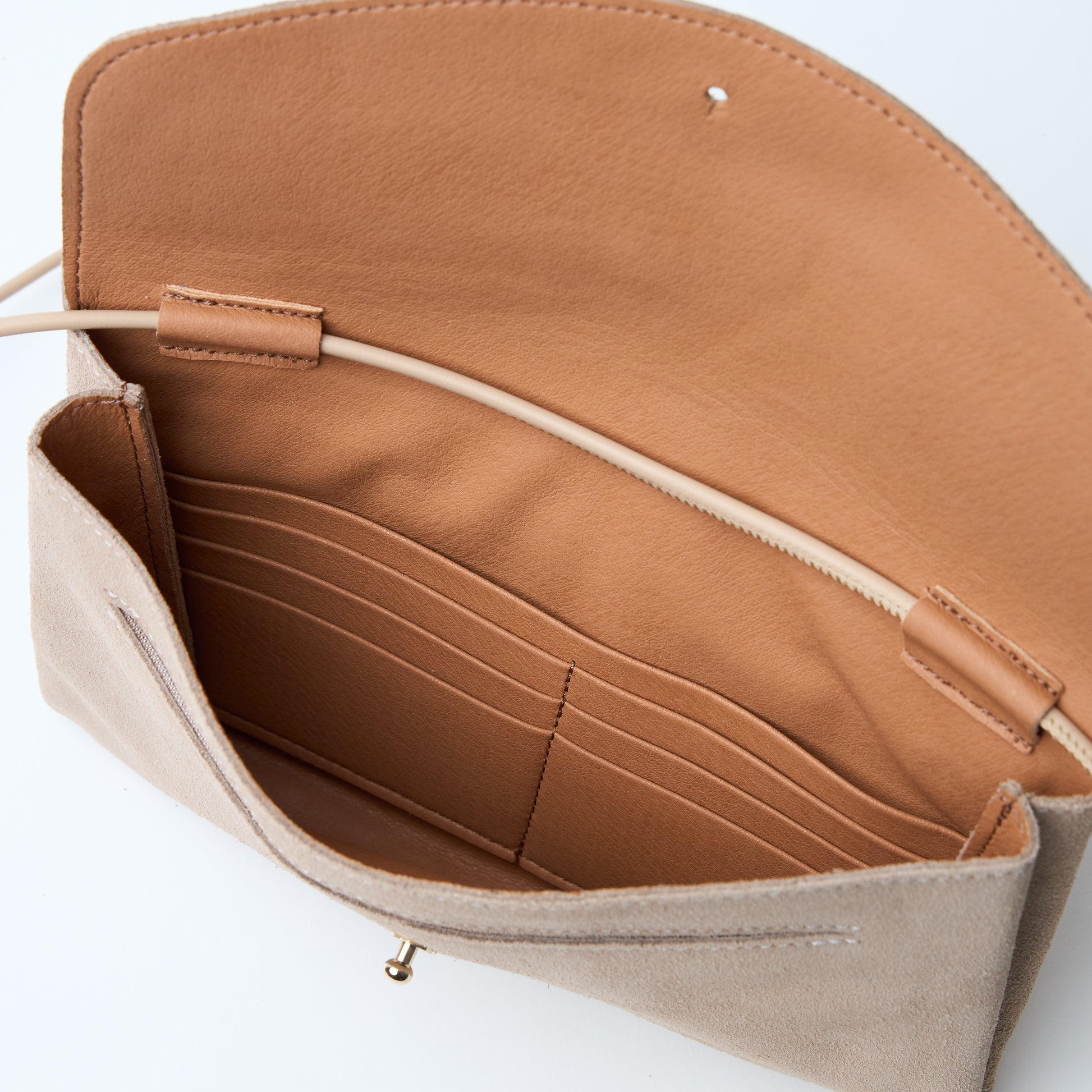 Cute Clutch - Suede Burgundy - ann kurz