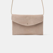 Cute Clutch - Suede Caramelo - ann kurz