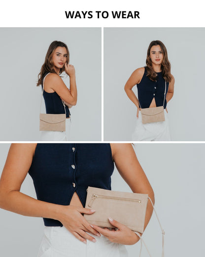 Cute Clutch - Suede Corda - ann kurz