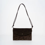 Cute Clutch - Suede Mocha - ann kurz