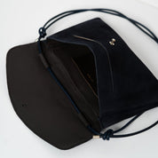 Cute Clutch - Suede Navy - ann kurz