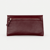 Envelope Wallet - Grain leather Burgundy - ann kurz