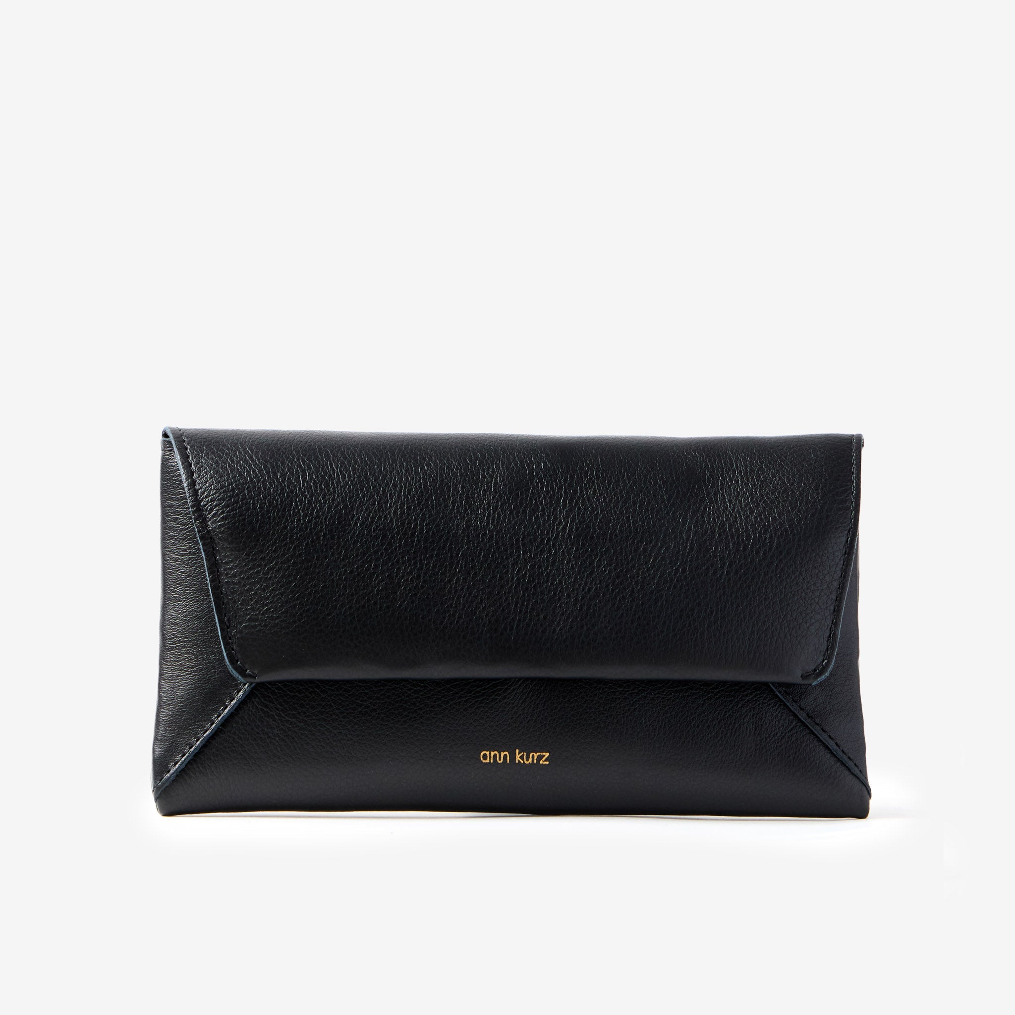 Envelope Wallet - Nappa Black - ann kurz