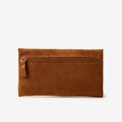 Envelope Wallet - Suede Brown - ann kurz