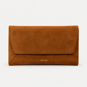 Envelope Wallet - Suede Brown - ann kurz