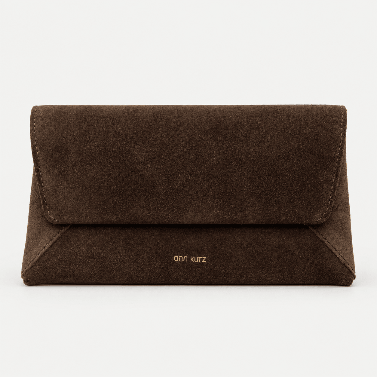 Envelope Wallet - Suede Moccha - ann kurz