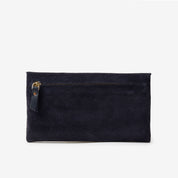 Envelope Wallet - Suede Navy - ann kurz