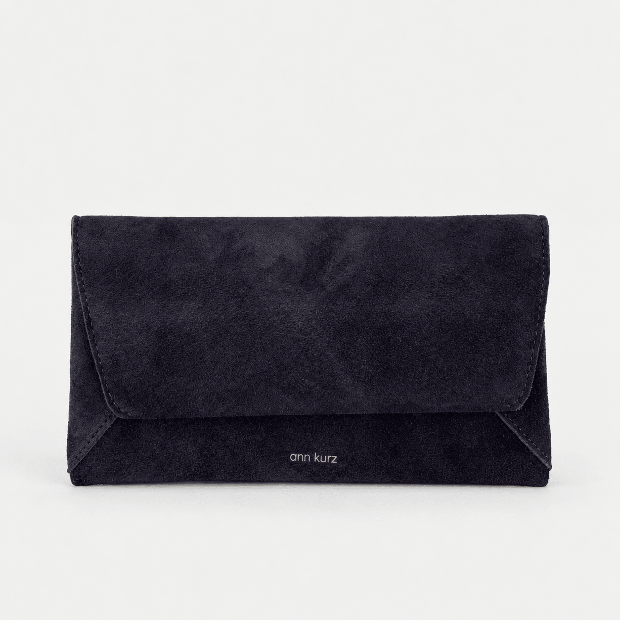 Envelope Wallet - Suede Navy - ann kurz