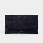 Envelope Wallet - Suede Navy - ann kurz