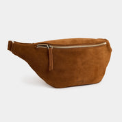 Fanny Pack Large - Suede Brown - ann kurz