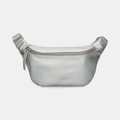 Fanny Pack - Metallic Silver - ann kurz