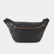 Fanny Pack - Nappa Black - Gold - ann kurz