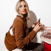 Fanny Pack - Suede Brown - ann kurz