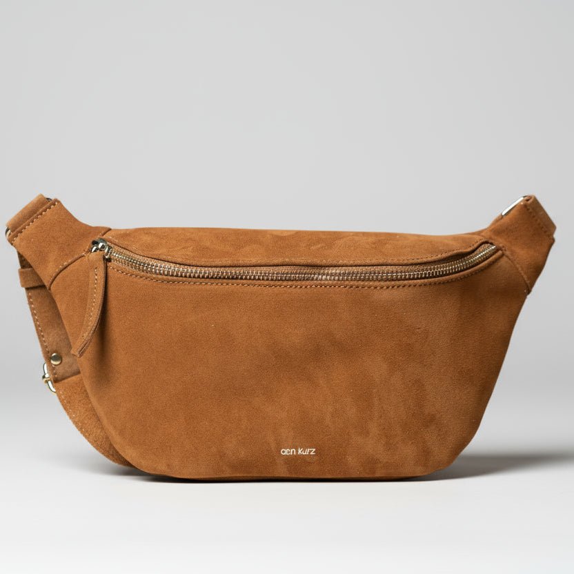 Fanny Pack - Suede Brown - ann kurz