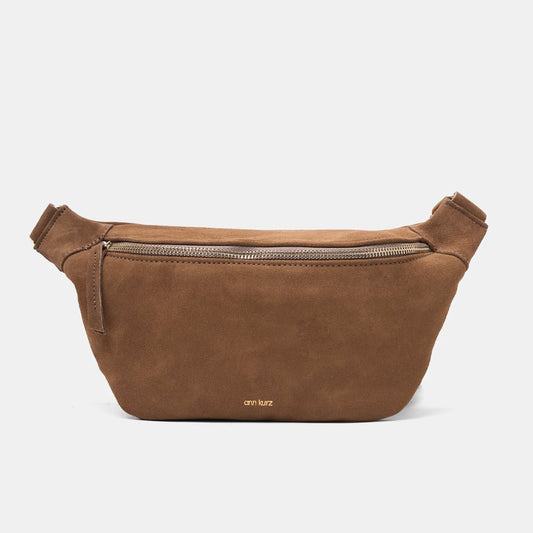 Fanny Pack - Suede Brown - ann kurz