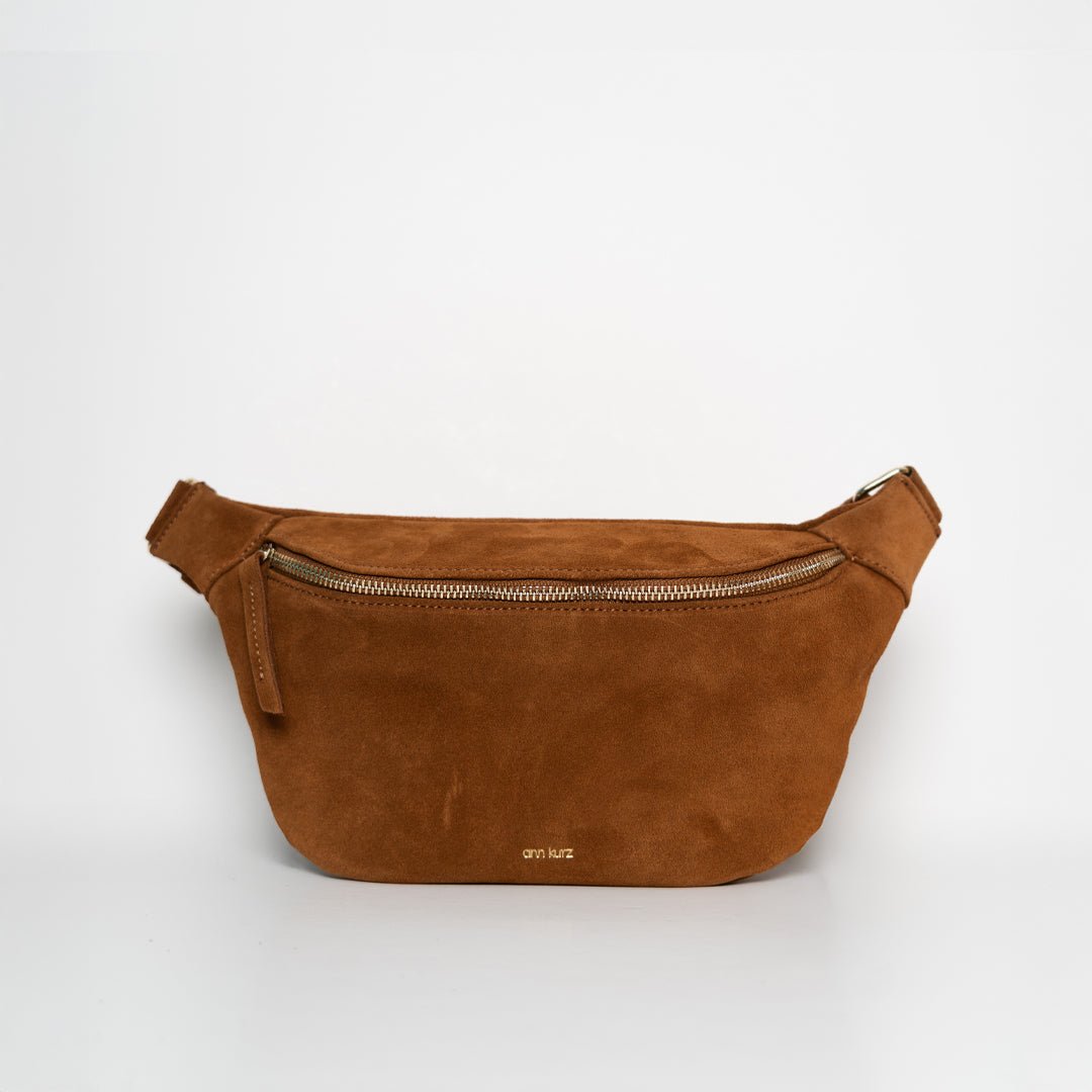 Fanny Pack - Suede Brown - ann kurz