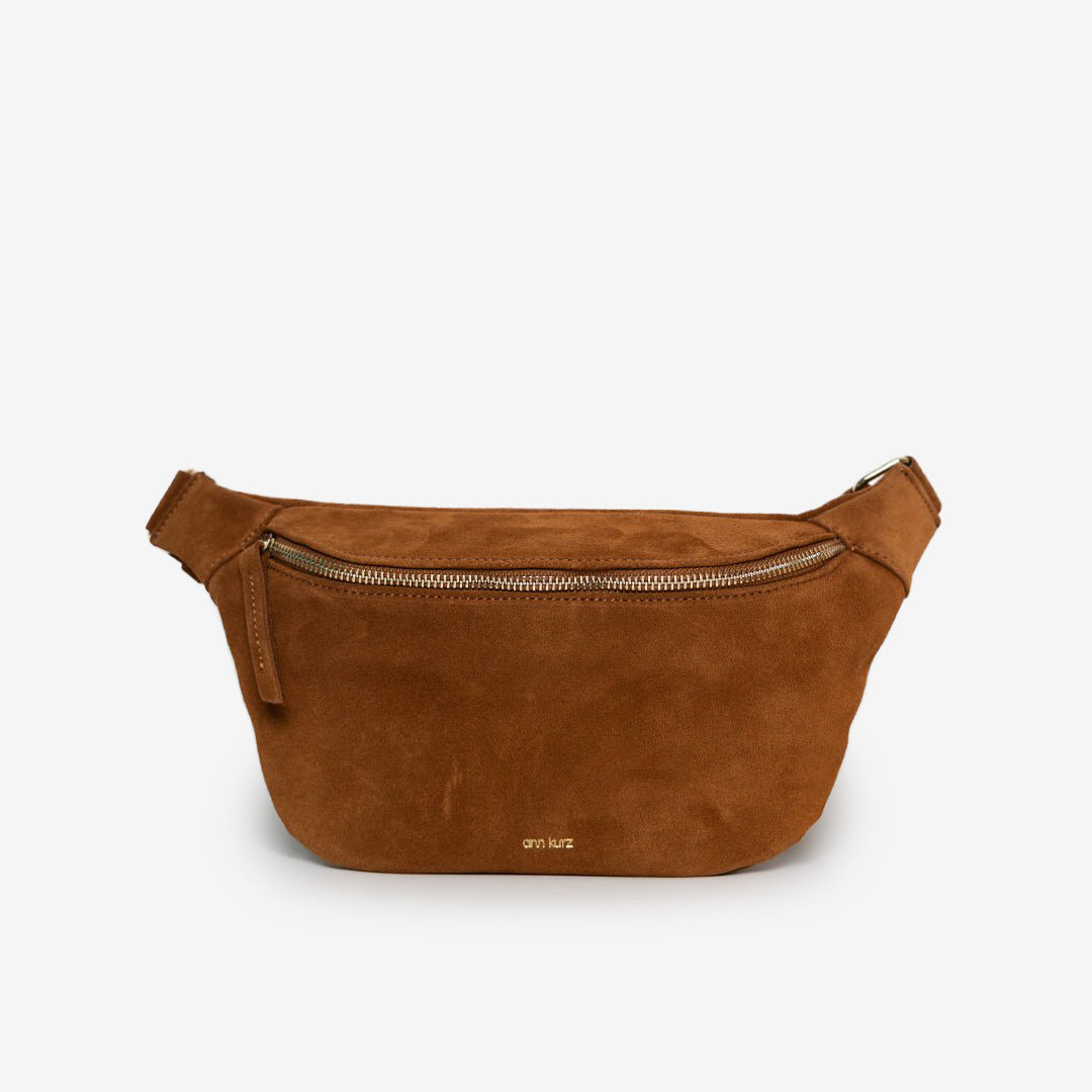 Fanny Pack - Suede Brown - ann kurz