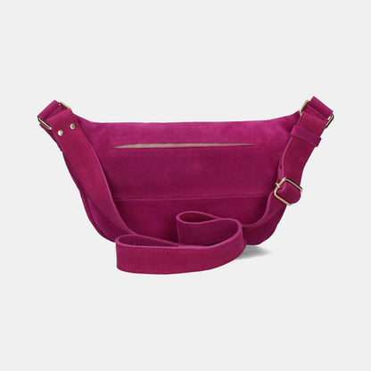 Fanny Pack - Suede Fucsia - ann kurz