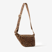 Fanny Pack - Suede Leo Print - ann kurz