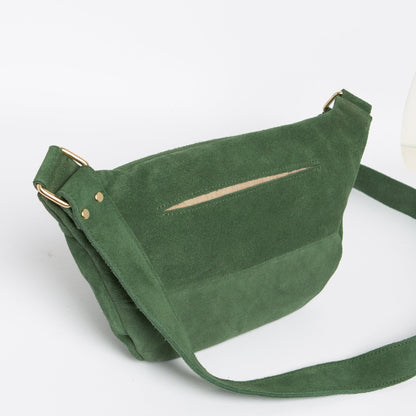 Fanny Pack - Suede Menta - ann kurz