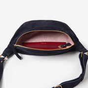 Fanny Pack - Suede Navy - ann kurz
