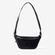 Fanny Pack - Suede Navy - ann kurz
