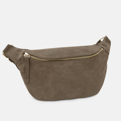 Fanny Pack - Suede Olive - ann kurz