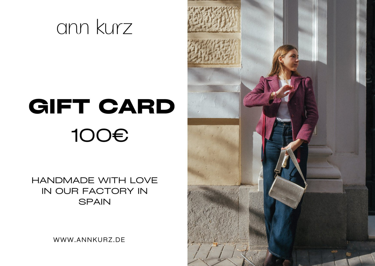 Gift Card - €100,00 EUR - ann kurz