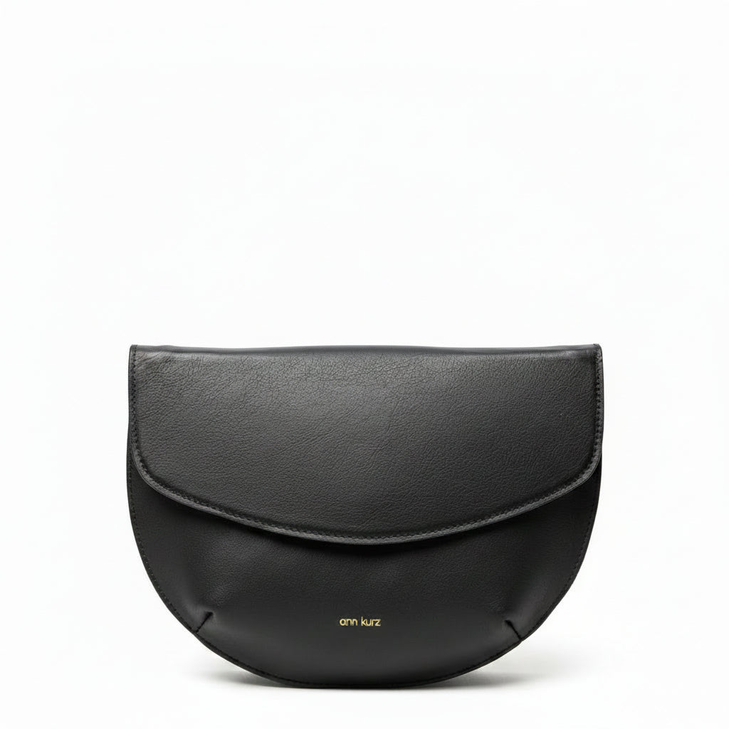 Grace Clutch - Nappa Black - ann kurz