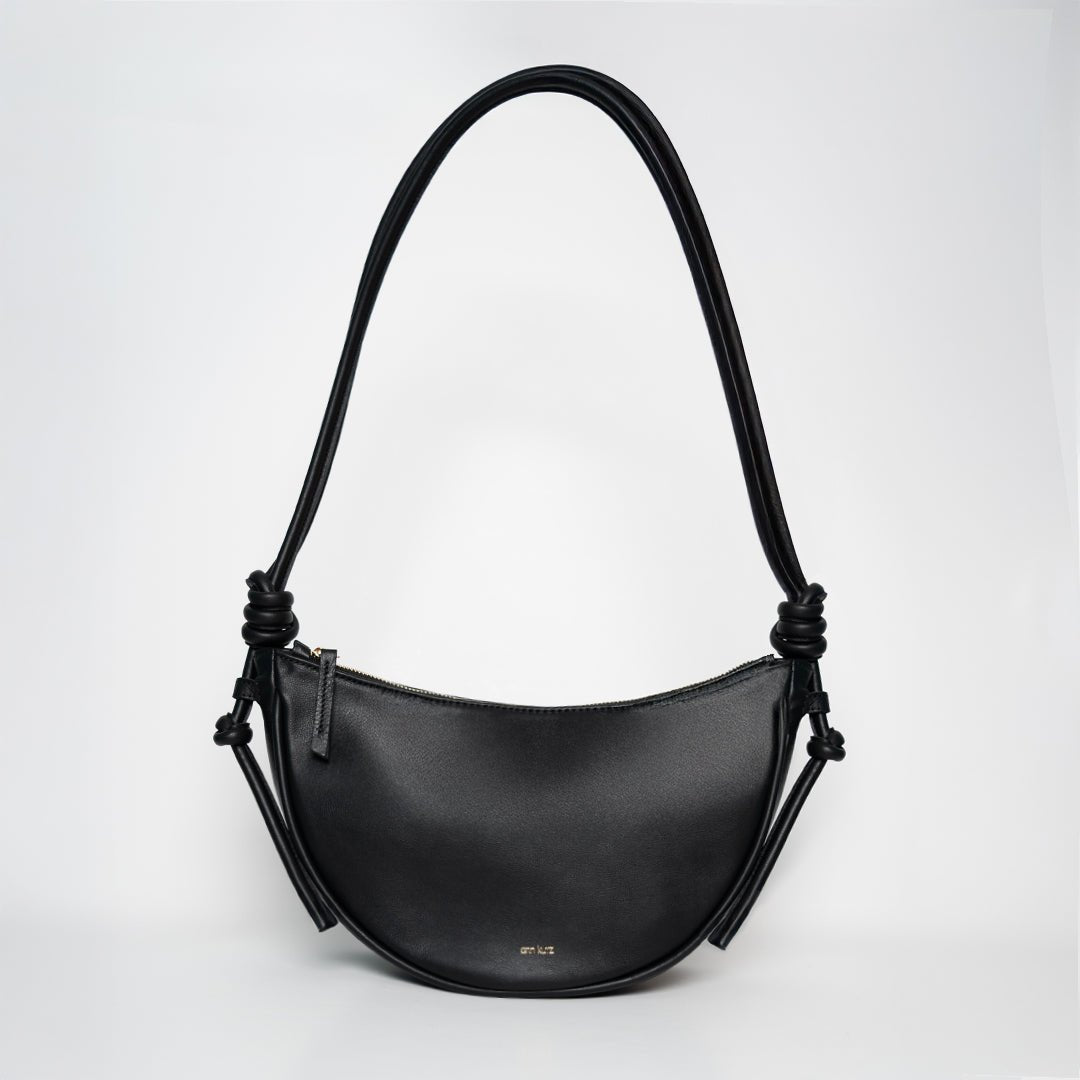 Half Moon - Nappa Black - ann kurz