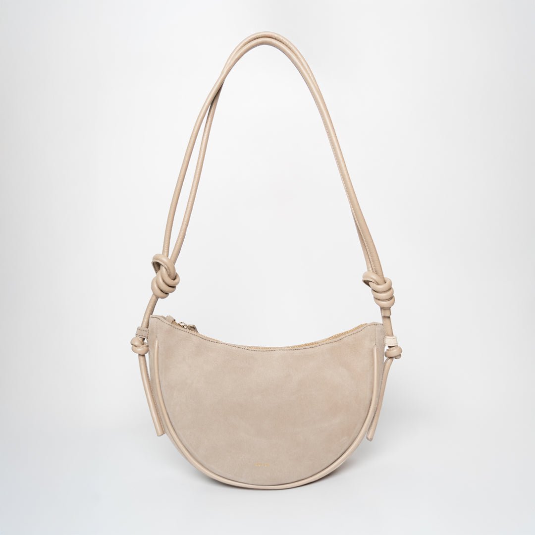 Half Moon - Suede Caramelo - ann kurz
