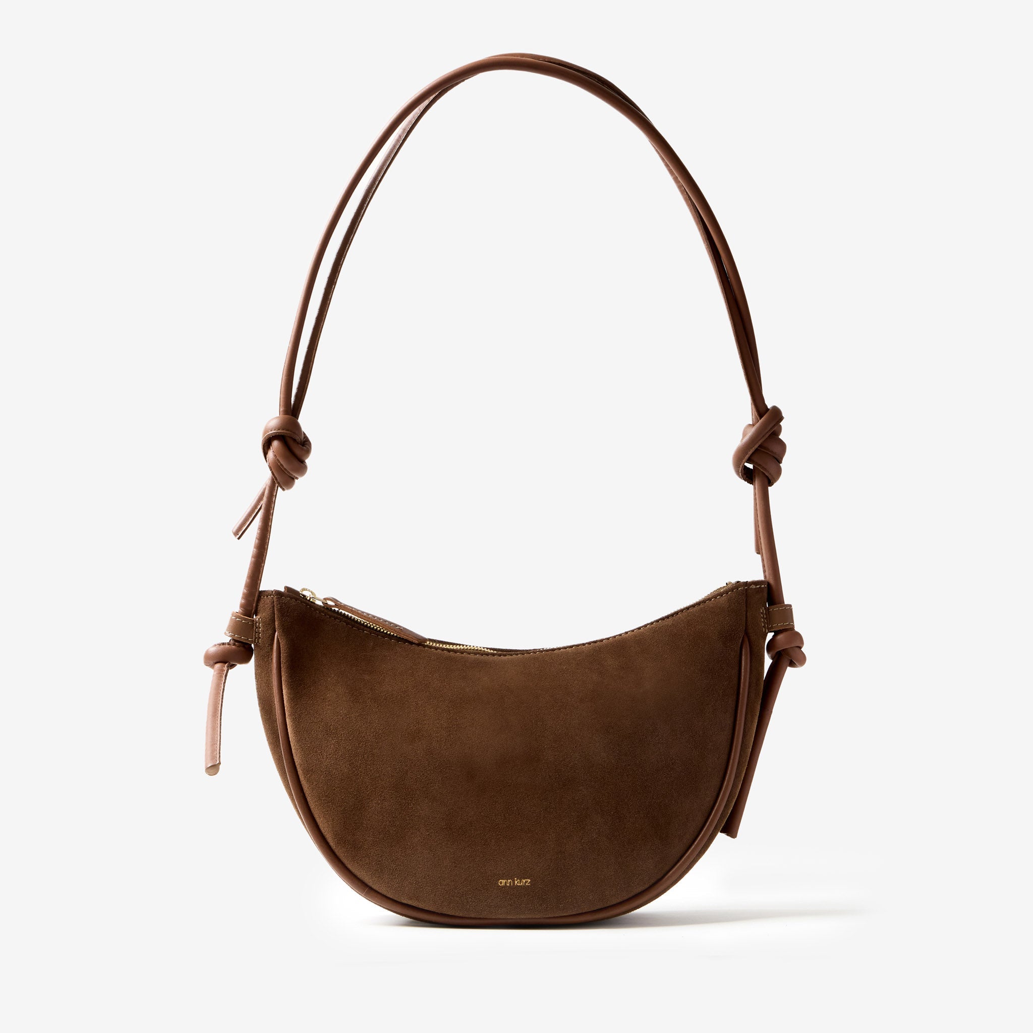Half Moon - Suede Fango - ann kurz