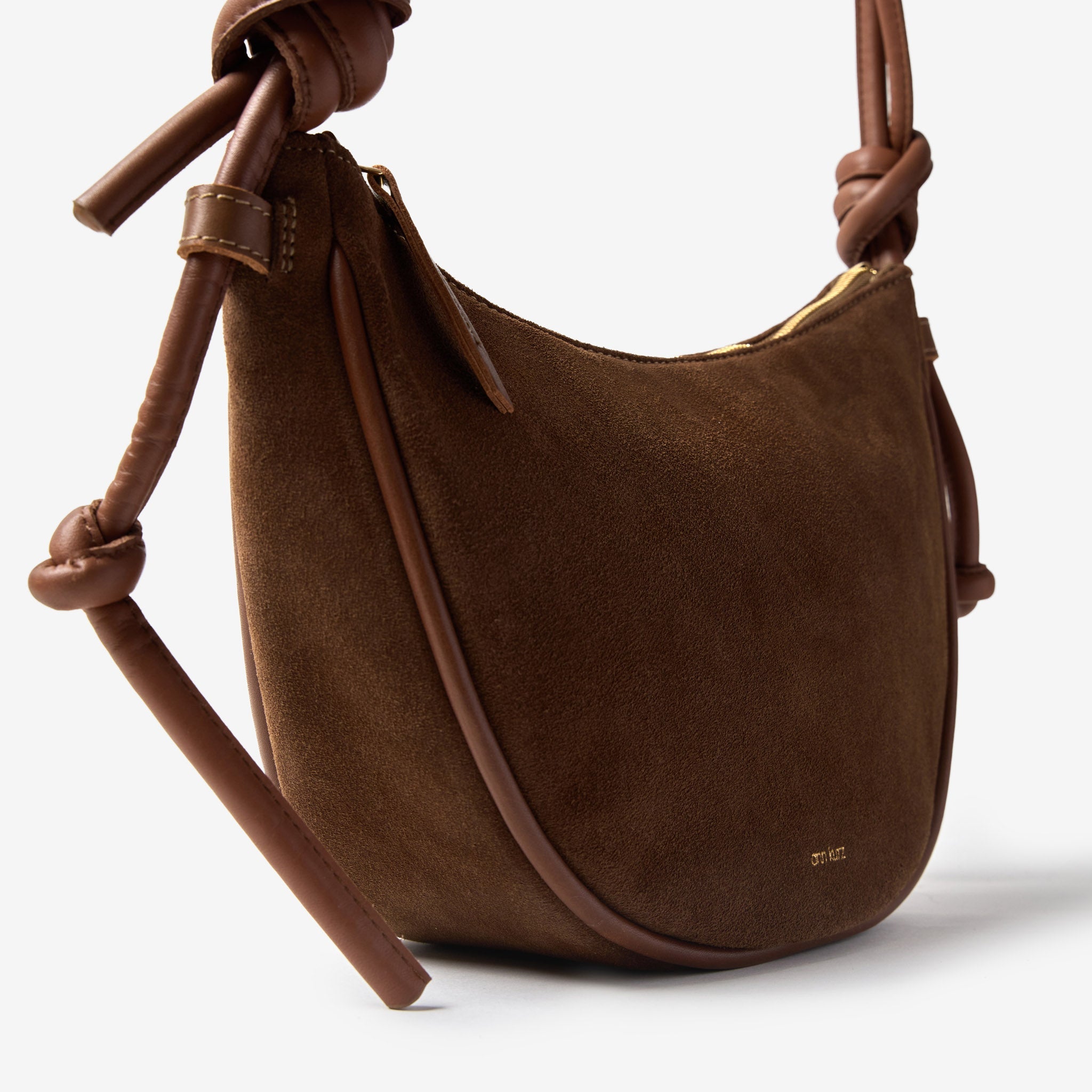 Half Moon - Suede Fango - ann kurz