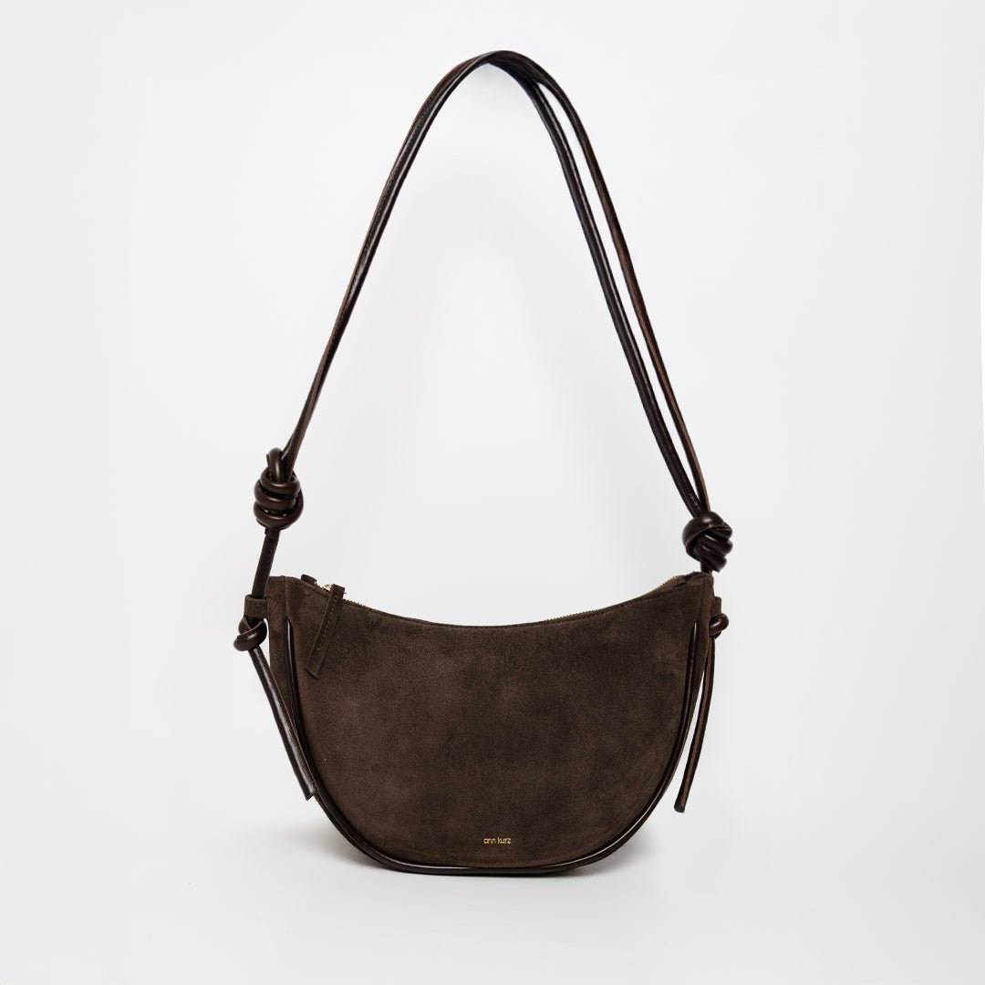 Half Moon - Suede Mocha - ann kurz