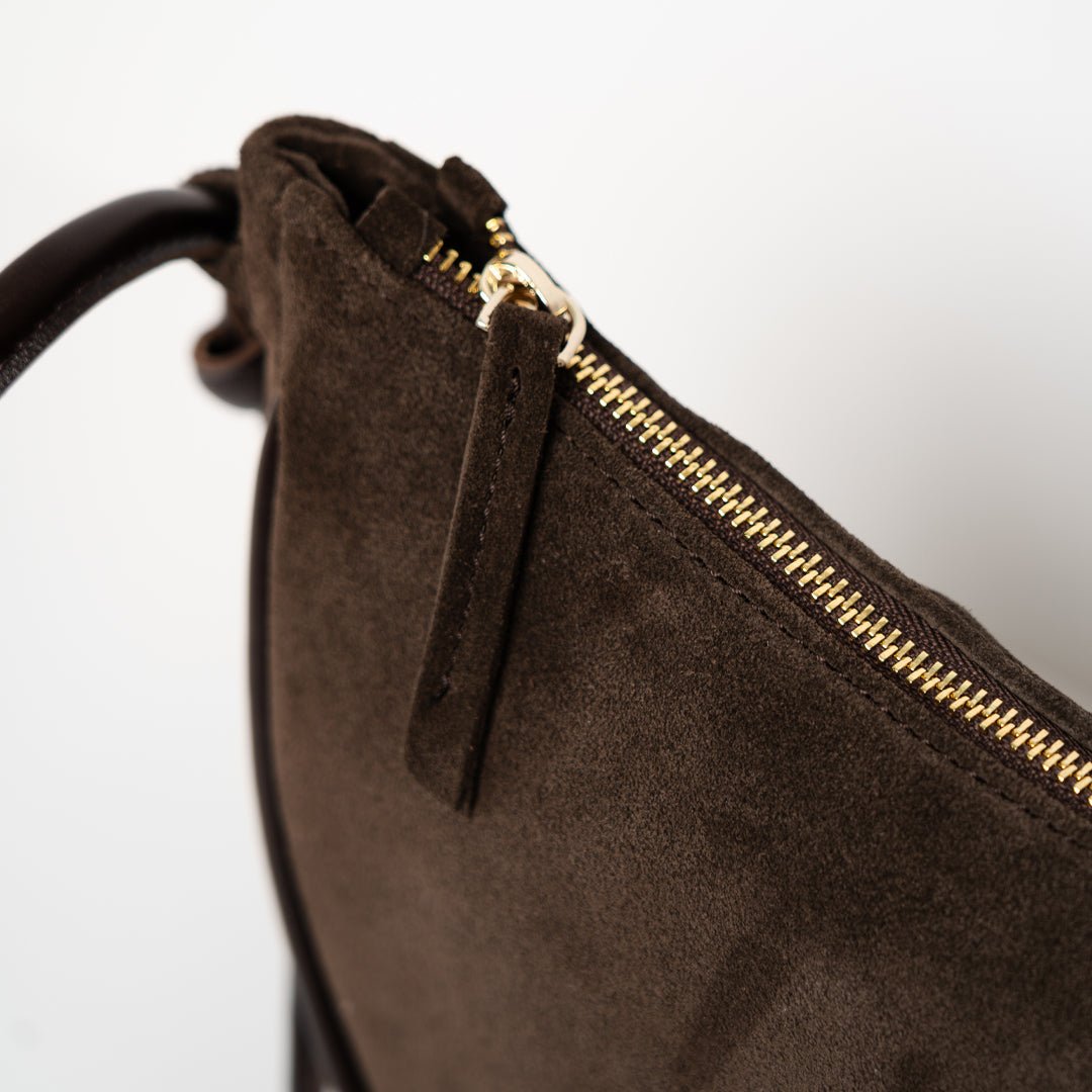 Half Moon - Suede Mocha - ann kurz