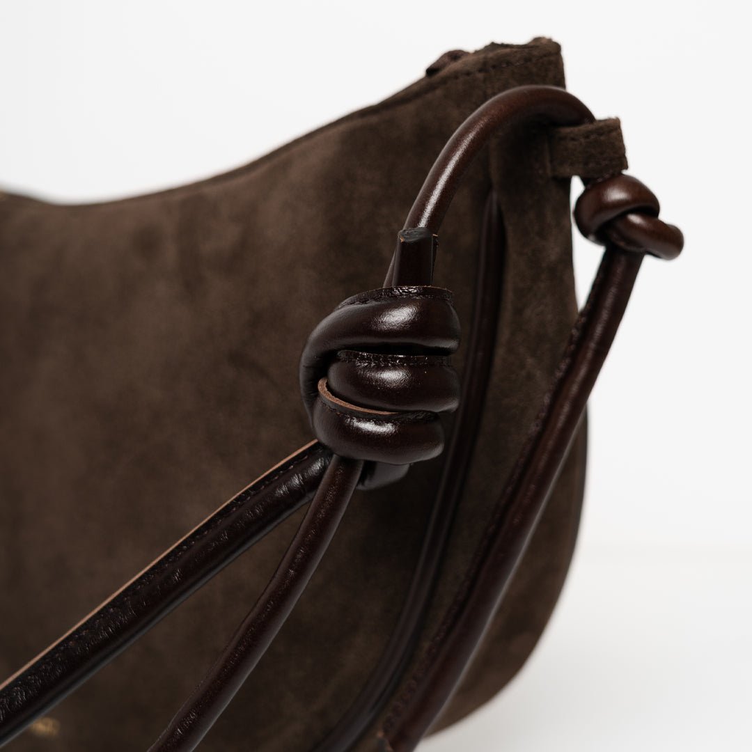 Half Moon - Suede Mocha - ann kurz