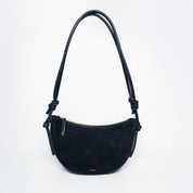 Half Moon - Suede Navy - ann kurz