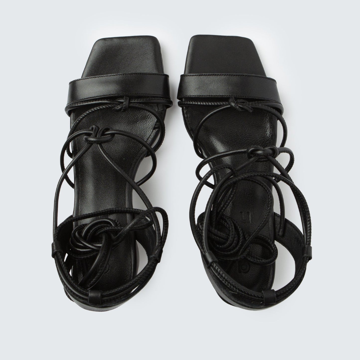 Heel Knots - Nappa Black - 38 - ann kurz