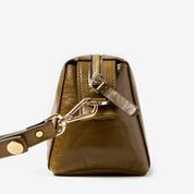Light Shoulder - Shiny Nappa Bosco Green - ann kurz