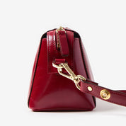 Light Shoulder - Shiny Nappa Rubino Red - ann kurz