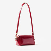 Light Shoulder - Shiny Nappa Rubino Red - ann kurz